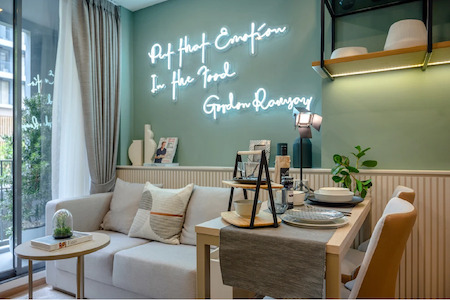 คอนโดที่สวยงามThe Nest Sukhumvit 71 เดอะ เนสท์ สุขุมวิท 71 พระโขนงเหนือ Watthana Bangkok