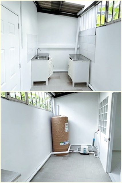 ใกล้MRT ลาดพร้าว 83 บ้านเช่า ทาวน์เฮ้าส์ 2 ชั้น รีโนเวทใหม่ เซ็นทรัลอิสต์วิลล์  20ตรว.เช่า 2นอน 2น้ำ 3แอร์ 1จอดรถ