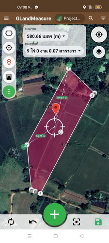 ขายที่ดินสวยแปลงใหญ่ 9 ไร่ ทำเลดี อยู่ใกล้ชุมชน หน้ากว้าง 19 เมตร ลึก 227 เมตร