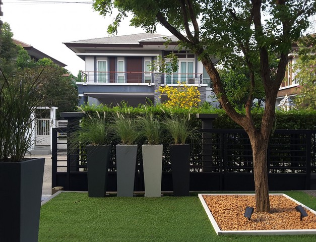 [A769]ให้เช่า 40k บ้านเดี่ยว ใหม่มาก พึ่งรีโนเวท Home On Green โฮมออนกรีน ธัญธานี (เฟส 2)  ลำลูกกา ซอย71  เป็นโครงการหรูที่สุดในย่านลำลูกกา 