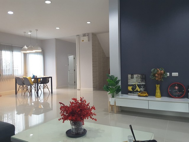 [A769]ให้เช่า 40k บ้านเดี่ยว ใหม่มาก พึ่งรีโนเวท Home On Green โฮมออนกรีน ธัญธานี (เฟส 2)  ลำลูกกา ซอย71  เป็นโครงการหรูที่สุดในย่านลำลูกกา 