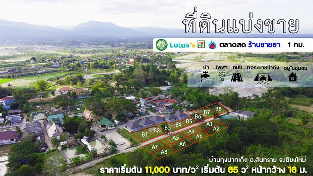 พื้นที่ดิน - สะอาด เชียงใหม่   