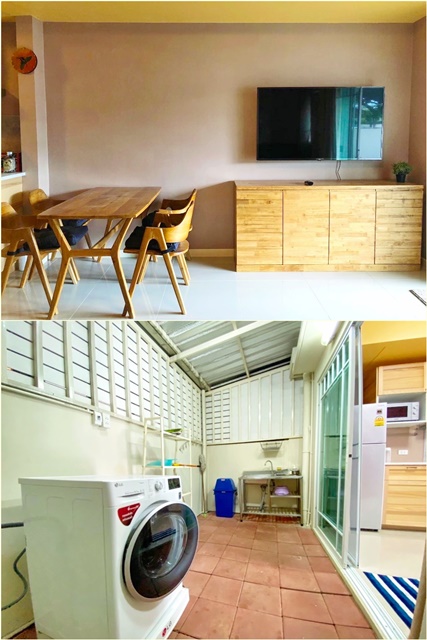 ใกล้เมกาอินดี้ พร้อมอยู่ รร.ราชวินิตบางแก้ว 19 ตรว. ทาวน์โฮมเฟอร์หรู 2 ชั้น 2นอน 3น้ำ 3จอดรถ 3แอร์ บางนา กม7 