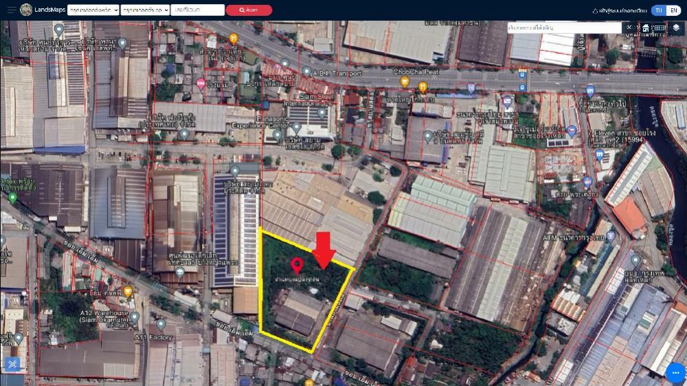 ให้เช่าโรงงานพร้อมใบ ร.ง.4 พื้นที่อาคาร 2,000 ตร.ม.  ถ.ปู่เจ้าสมิงพราย พื้นที่สีม่วง อำเภอพระประแดง สมุทรปราการ