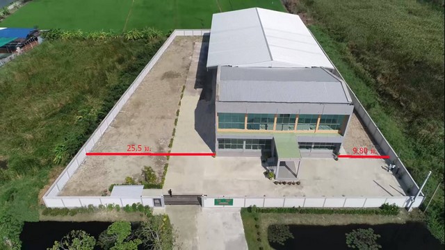 ขายโรงงานสำเร็จรูปพร้อมสำนักงานสร้างใหม่ เนื้อที่ 3 ไร่ บางนา กม. 23 ติดโครงข่ายระบบโลจิสติกส์สุวรรณภูมิ รับน้ำหนักได้ถึ 30 ตัน 