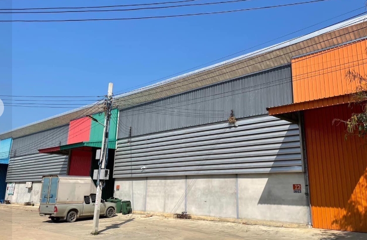  ให้เช่าโกดังสร้างใหม่ 420 ตรม ถนนบางเลน ปทุมธานี เส้น 346 ใกล้วัดคลองขวาง 