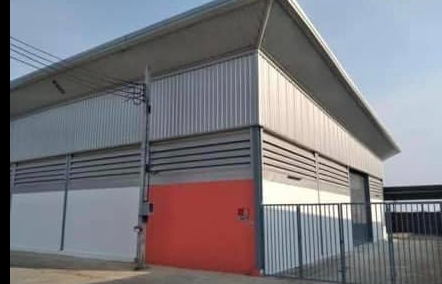  ให้เช่าโกดังสร้างใหม่ 420 ตรม ถนนบางเลน ปทุมธานี เส้น 346 ใกล้วัดคลองขวาง 