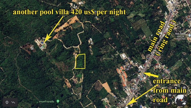 land on the hill , Samui island for build resort or wellness