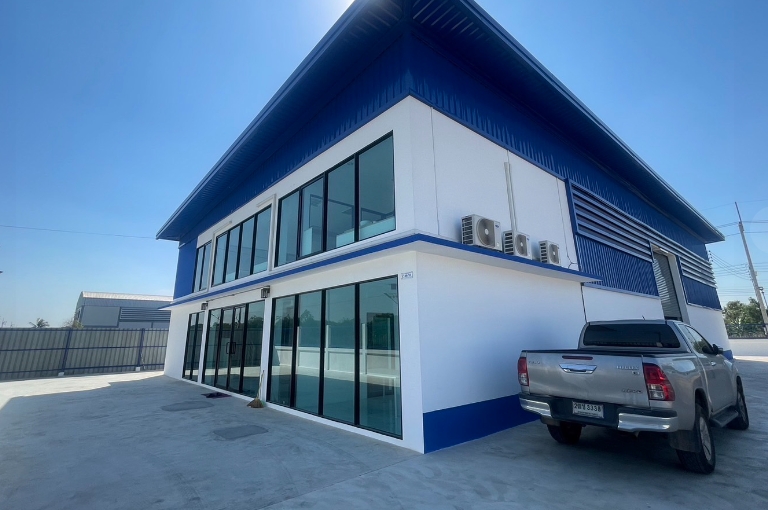 NKO827ให้เช่าที่ดิน โกดัง โรงงาน พร้อมสำนักงาน เนื้อที่ 400 ตรว อ.ลาดหลุมแก้ว ปทุมธานี