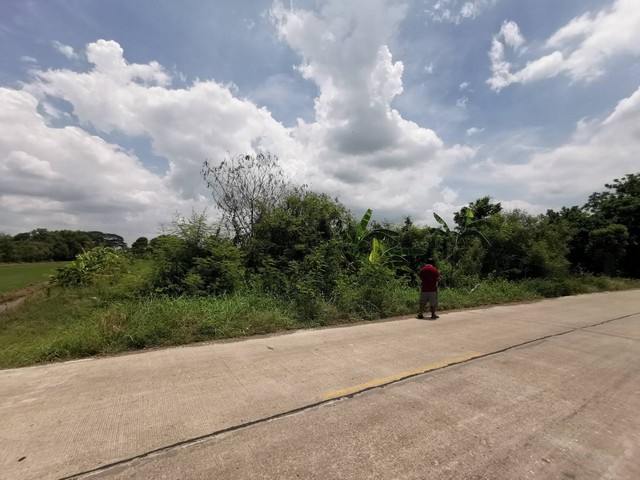 ที่ดินคลอง11 ลำลูกกา (ฝั่งตะวันออก)  3 ไร่ 227 ตร.ว ด้านหน้าติดถนน หลังติดคลอง