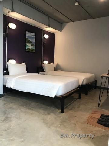 Sm518  ขายโรงแรมกึ่งเซอร์วิส อพาร์ตเมนต์ 8 ชั้น 20 ห้อง พร้อมออฟฟิศปล่อยเช่า ใกล้ MRT หัวลำโพง