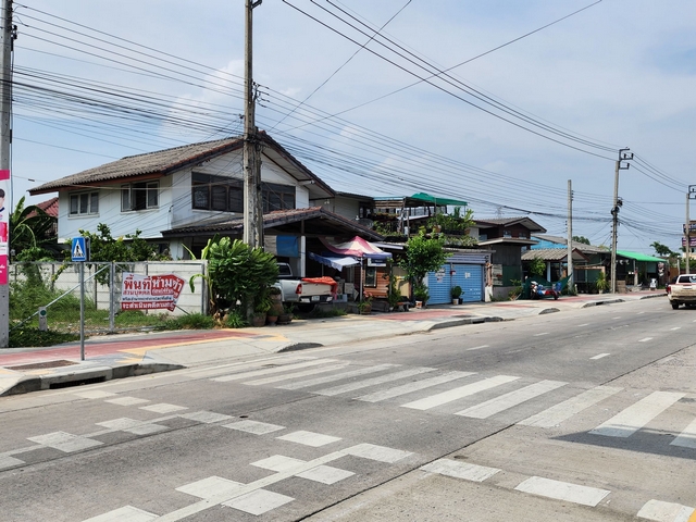 Sale ที่ดินหนองจอก 573 ตารางวา ด้านหลังติดคลองแสนแสบ ติดถนนเลียบวารี ทำเลดี ถนนกว้าง เหมาะปลูกบ้านริมน้ำ รีสอร์ท