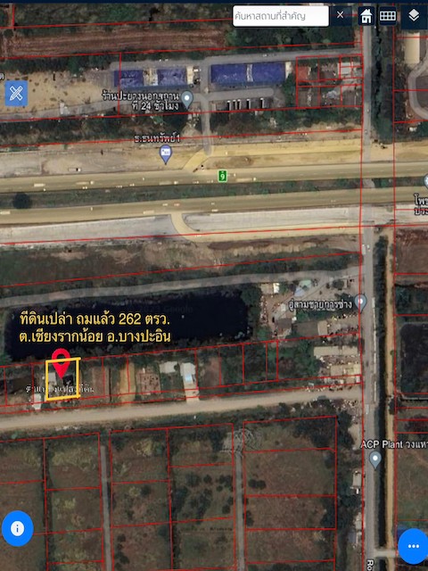 ขาย ที่ดินเปล่า ถมแล้ว ขนาด 262 ตร.วา ต.เชียงรากน้อย อ.บางปะอิน พระนครศรีอยุธยา