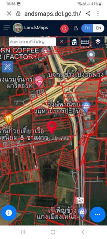 ขายที่ดินใกล้วงแหวนบางปะอิน ติดถนนหมายเลข 347 อำเภอบางปะอิน จังหวัดพระนครศรีอยุธยา ขนาด 21 ไร่ 3 งาน 41 ตารางวา