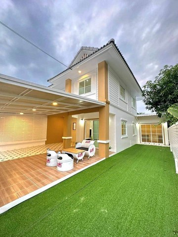 พฤกษา30 ถ.บ้านกล้วย-ไทรน้อย  ขาย ทาวน์เฮ้าส์ 2 ชั้น  ตกแต่งใหม่หมดทั้งหลัง