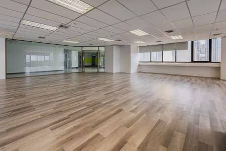 ให้เช่าพื้นที่สำนักงาน 375 ตรม. อาคารชำนาญเพ็ญชาติ พระราม 9 ชั้น 10 ใกล้ MRT พระราม 9