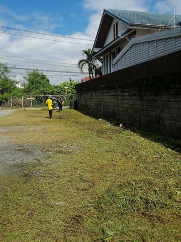 ที่ดินซอยติวานนท์31 นนทบุรี  ขนาด 103 ตร.ว ถมแล้ว ใกล้สถานีไฟฟ้า สนามบินน้ำ 