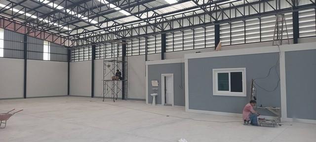 BST527 ให้เช่าและขาย ที่ดิน 1ไร่ 2 งาน โกดัง1,000 ตรม. พร้อมออฟฟิศ ลำลูกกาคลอง 5 โครงถักใช้พื้นที่ได้เต็มที่ ไฟฟ้า3เฟส4 สาย