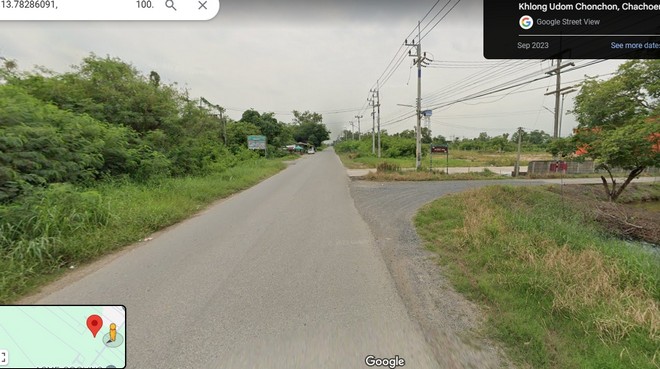  ให้เช่าโกดัง 400 ตรม ถนนหลวงแพ่ง ย่านลาดกระบัง ฉะเชิงเทรา