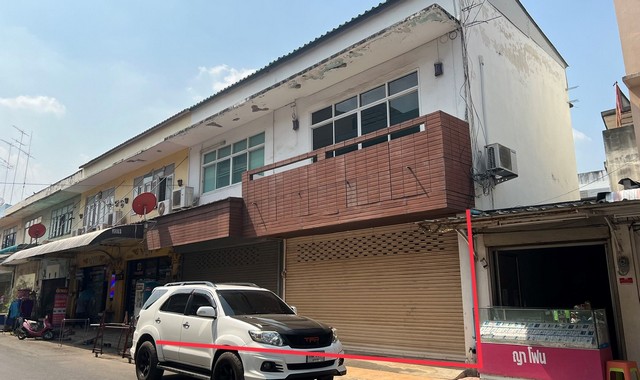 ขายอาคารพาณิชย์   อำเภอบ้านโป่ง   ราชบุรี (PKK04-06111)
