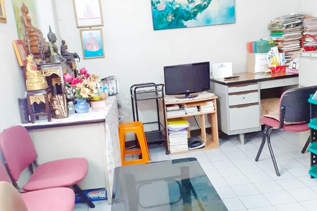 ศาลากลาง สมุทรปราการ ริมถนน 44ตรว.10นอน BTS ปากน้ำ 400ม.ให้เช่า อาคารพาณิชย์ 2คูหา 4ชั้น  5น้ำ 