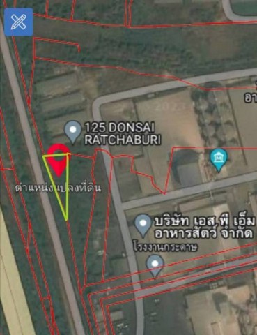 ขายที่ดิน เนื้อที่ 330 ตรว.  ติดถนนราชบุรี-เพชรบุรี ต.ดอนทราย อ.ปากท่อ จ.ราชบุรี  ZW269