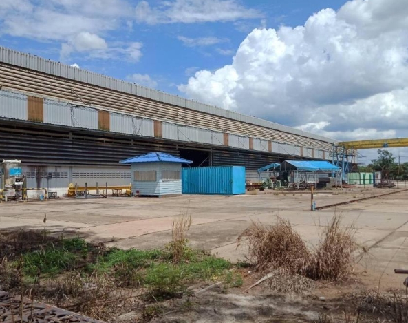 ให้เช่าแลขาย โรงงาน อ.สนามชัยเขต ฉะเชิงเทรา เนื้อที่ 48 ไร่ มี รง.4 