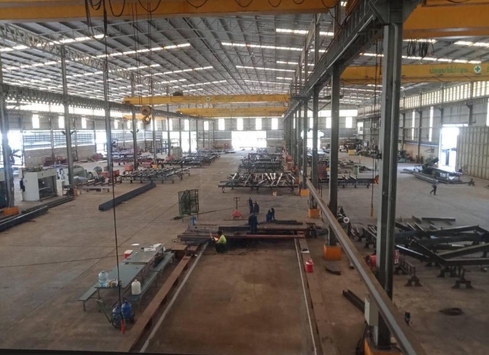 ให้เช่าแลขาย โรงงาน อ.สนามชัยเขต ฉะเชิงเทรา เนื้อที่ 48 ไร่ มี รง.4 