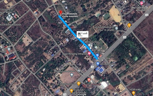 ที่ดิน 1 ไร่ หน้ากว้าง 37 เมตร ลึก 48 เมตร ถมแล้วล้อมรั้วลวดหนาม ด้านหน้าติดถนนคอนกรีต เหมาะสำหรับสร้างที่อยู่อาศัย ทำเลดีอยู่ในแหล่งชุมชน