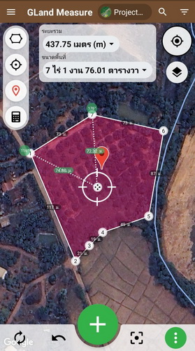 ที่ดินสวนลำไย 7-1-76 ไร่ หน้ากว้าง 117 เมตร ลึก 146 เมตร ด้านหน้าติดถนนคอนกรีต มีสระน้ำเนื้อที่ 1 ไร่ ลึก 8 เมตร