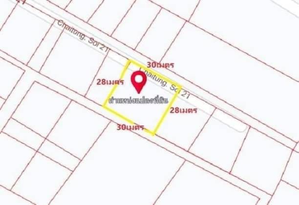 ขายที่ดินตรว.ละ 16,000 บาท 200 ตรว. #ต้นเปา #สันกำแพง #ที่ดินผืนสี่เหลี่ยม สวย มองเห็นวิวทุ่งนา แหล่งชุมชน ไม่เปลี่ยว