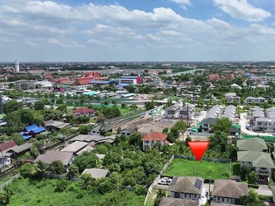 ขายที่ดินเปล่าเหมาะปลูกบ้านพักอาศัย โครงการ หมู่บ้านกฤษณา พระราม 5 – กาญจนาภิเษก พื้นที่ 77 ตรว. แปลงมุม ทำเลเงียบสงบ ราคาพิเศษ!!!