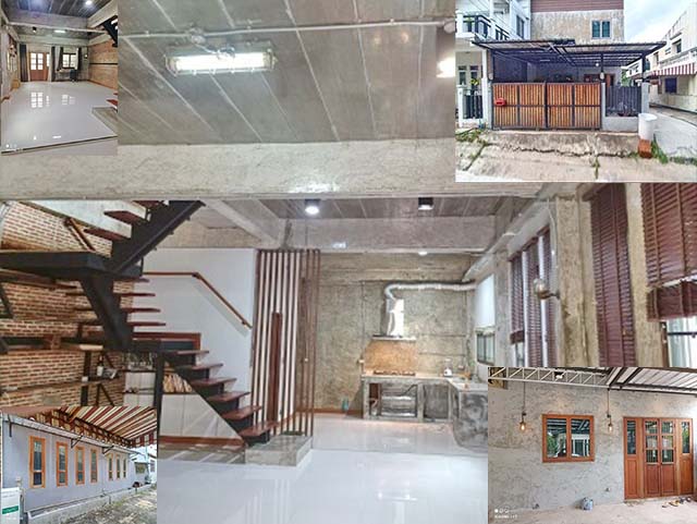 เดอะมอลล์  ให้เช่าทาวน์โฮม 2 ชั้น 24ตรว. 2นอน 2น้ำ 2จอดรถ 2แอร์บางกะปิ นวมินทร์-แฮปปี้แลนด์
