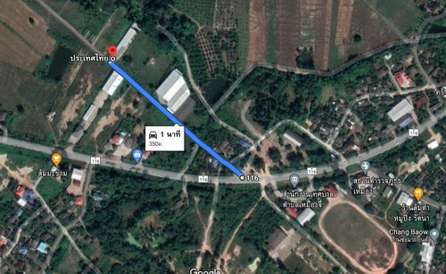 ขายที่ดินพร้อมกิจการห้องพักรายวัน 1-0-53.3 ไร่ ทำเลดี หน้ากว้าง 20 เมตร ลึก 89 เมตร พร้อมดำเนินกิจการ