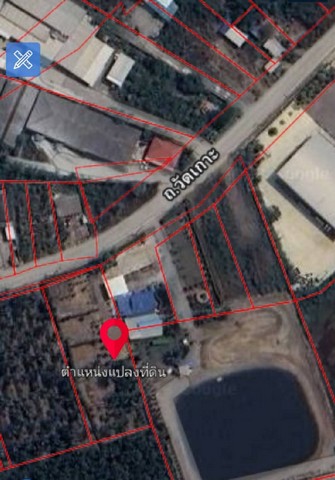 ขายที่ดินสวย 1-2-0 ไร่ ที่ถมแล้ว บ้านเกาะ สมุทรสาคร   ZW276 