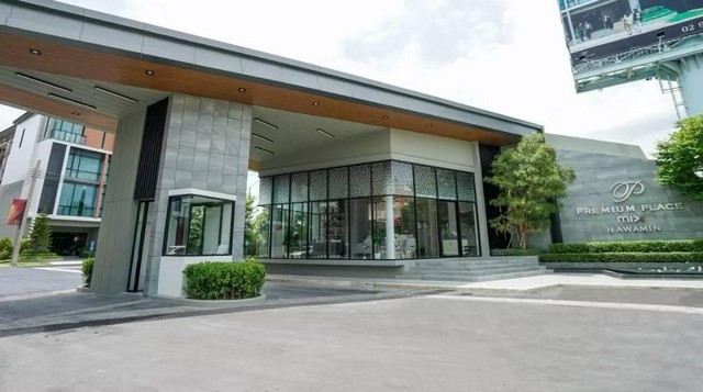ให้เช่าโฮมออฟฟิศ 5 ชั้น พร้อมลิฟท์ โครงการใหม่ พรีเมี่ยม เพลส มิกซ์ นวมินทร์ Smart Home Office ติดถนนนวมินทร์133 ใกล้รถไฟฟ้า ใกล้ทางด่วน 