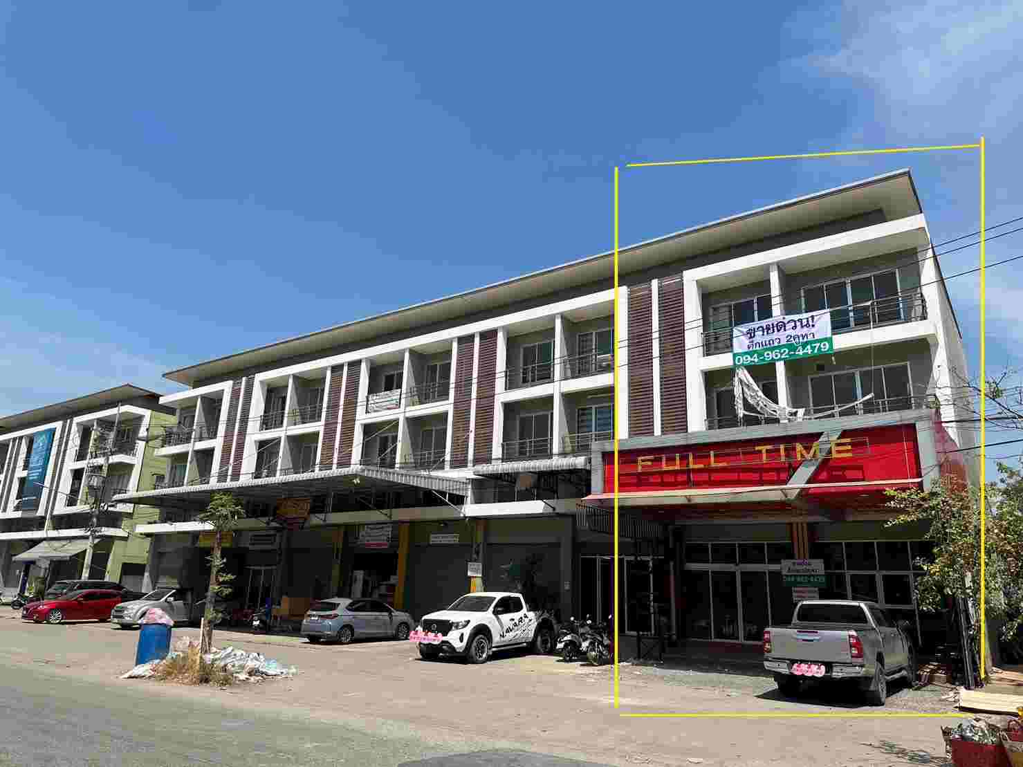 ขายด่วน!!! อาคารพาณิชย์ 2คูหา ทำเลทอง ใกล้ตลาดไท ในโครงการเดอะไอยาราแชร์ 