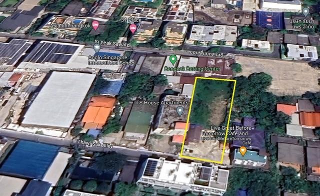 POR3322 ขาย ที่ดินเปล่าซอยทวีสุข ถนนสุขุมวิท31 800,000 บาท/ตรว. ใกล้ BTS พร้อมพงษ์ ใกล้ Emquartier ใจกลางกรุงเทพแหล่งนักท่องเที่ยว 