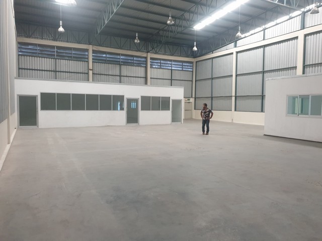 WAN395ให้เช่าโกดัง / โรงงาน คลังสินค้าติดถนนมอเตอร์เวย์  ใกล้บางแสน บางพระ, ศรีราชา ชลบุรี 