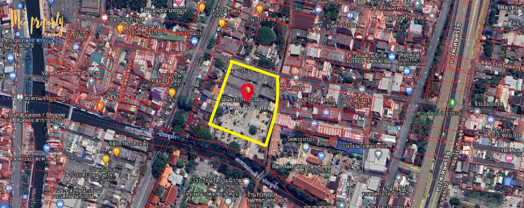 ขายที่ดินทำเลดี ใจกลางเมืองในย่านที่ทุกคนกำลังมองหา ย่านพระราม 6 