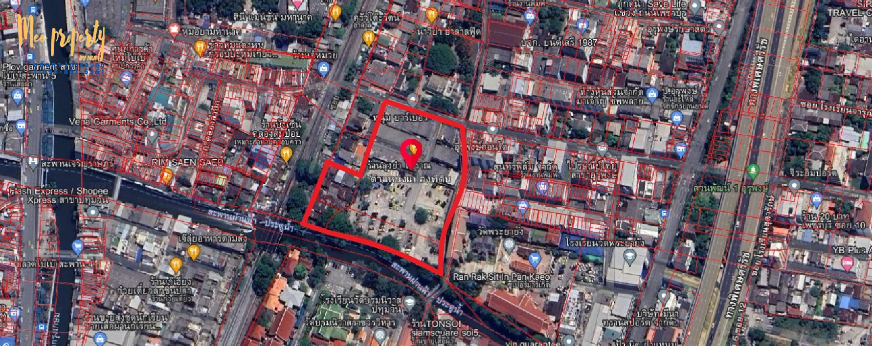 ขายที่ดินทำเลดี ใจกลางเมืองในย่านที่ทุกคนกำลังมองหา ย่านพระราม 6 