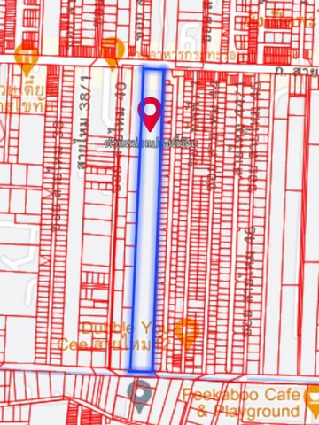ขายที่ดินผังสีเหลือง 16-2-64 ไร่ ติดถนนสายไหม (ระหว่างซอย 40 - 42) 