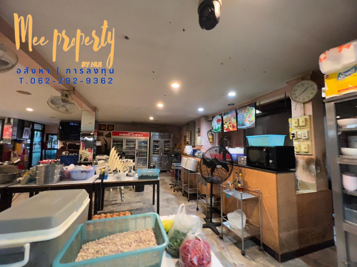 ขายตึกทำเลดีพร้อมกิจการและสูตรอาหาร ริมถนนศรีวรา ทาวน์อินทาวน์ อยู่ตรงข้ามเดอะซีน