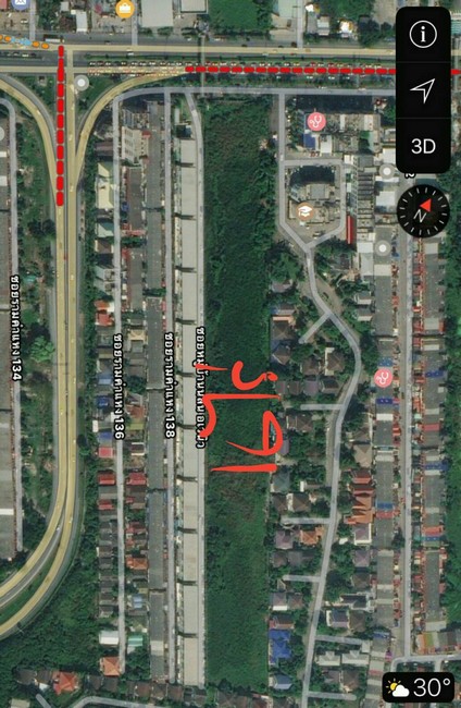 sss157 ขาย ที่ดิน รามคำแหง 138 ติดถนนใหญ่ ทำเลดี ใกล้ สถานีน้อมเกล้า