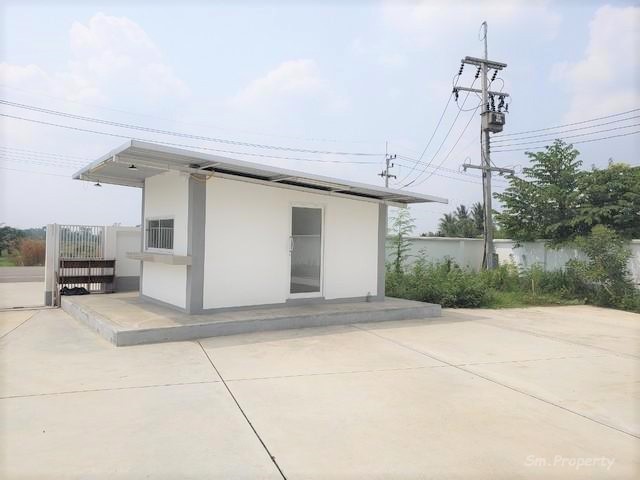 Sm536-1 ให้เช่า โรงงาน  6 ไร่ พื้นที่สีม่วง ใกล้นิคมเกตุเวย์ แปลงยาว 