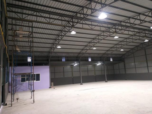 C3839 ให้เช่าโกดังพร้อมออฟฟิศพื้นที่ 440 ตรม  ถนนหทัยราษฎร์ซอย38 ใกล้ตลาดมารวยหทัยราษฎร์