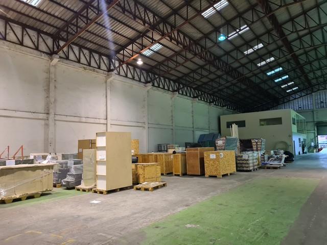 C3801 ให้เช่าและขายโกดังโรงงานเนื้อที่ 786 ตรว.  พื้นที่ 2,340 ตรม. ถนนเทพารักษ์ กม.25 สมุทรปราการ ใกล้นิคมบางพลี ใกล้ถนนบางนาตราด