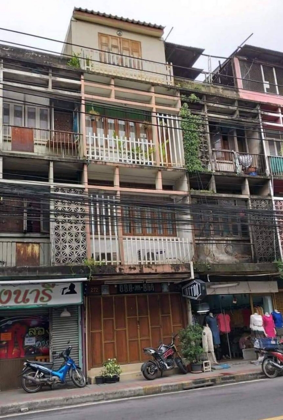 CH886-OS-RE ให้เช่า, ขายอาคารพาณิชย์ ประชาสุข อินทามระ 57 ขนาด 4 ชั้น