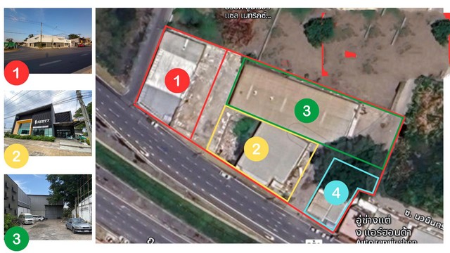 รหัสC5854 ให้เช่าโชว์รูม โกดัง ที่ดินเปล่า ทำลดีย่านถนนเกษตรนวมินทร์ ประเสริฐมนูกิจ เหมาะกับหลายธุรกิจ