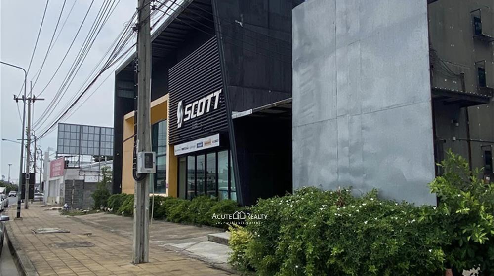 ให้เช่าอาคารโชว์รูม 2 ชั้น ติดถนนใหญ่เกษตรนวมินทร์ เหมาะทำร้านอาหาร สำนักงาน 